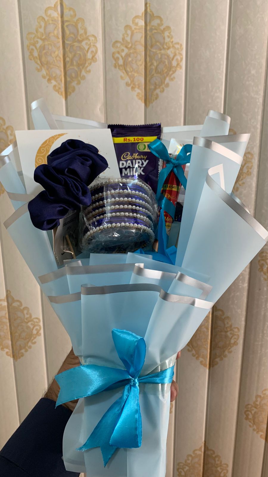 Blue Theme Eid Bouquet